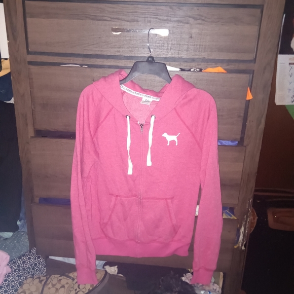 Victoria Secret PINK RETRO cotton zip up - Picture 4 of 5